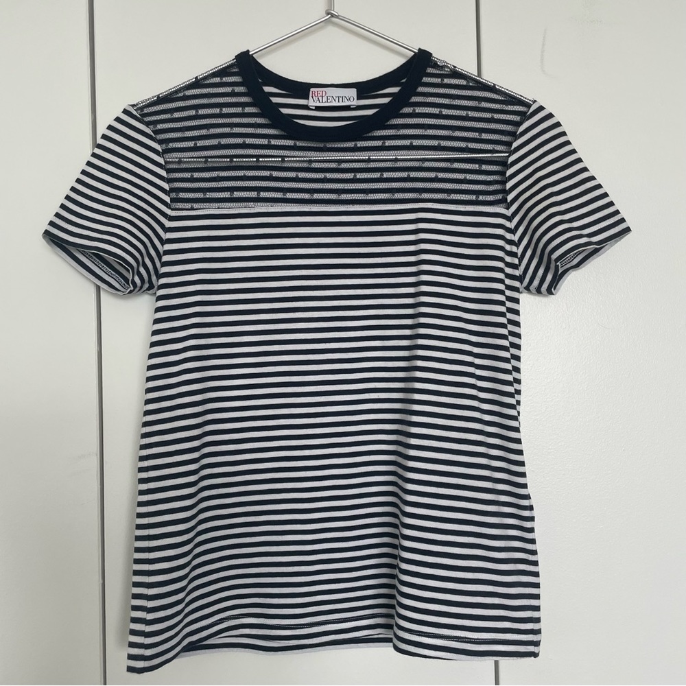 Red Valentino tulle T-shirt